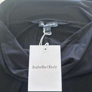 NWT Isabella Oliver Maternity Leggings BLK Sz 2